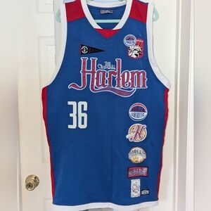 Harlem Globetrotters Jersey #36 Meadowlark  Size XL Like New